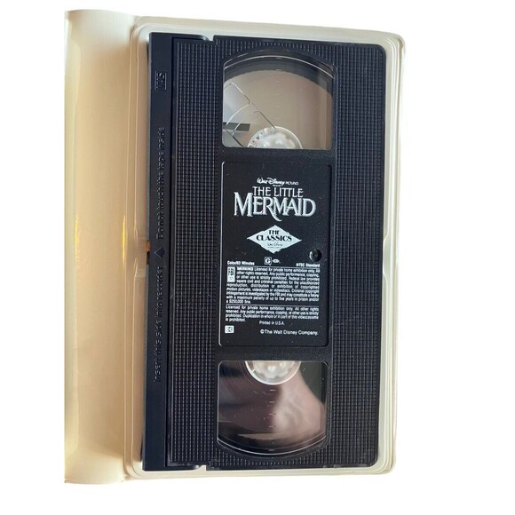 *RARE* Black Diamond Disney The Little Mermaid (VHS, 1989) BANNED COVER ART - Picture 5 of 13